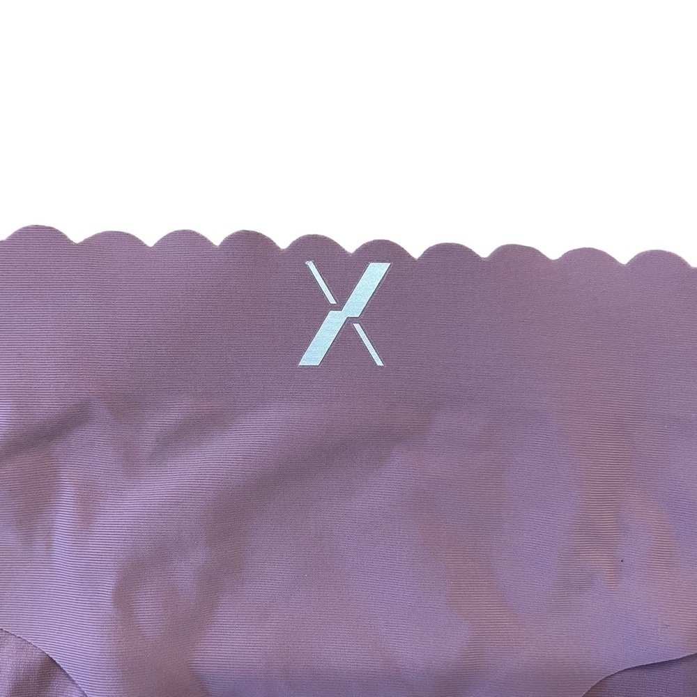 NWOT Knix Essential Scalloped Thong Pink Mauve Sz. S - Picture 4 of 5